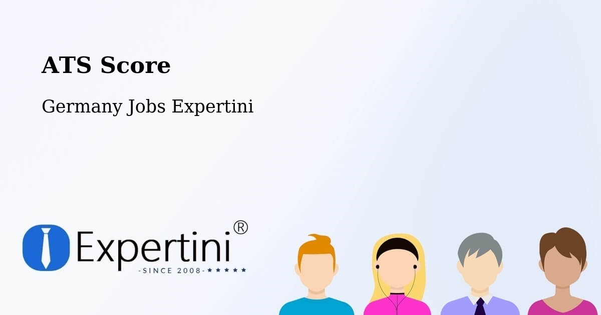 Resume ATS Score & Job Description Match Tool – Poing - Germany Jobs Expertini