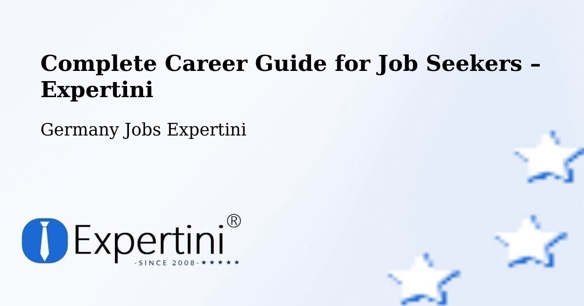 Career Guide for Job Seekers – Poing - Poing, Germany Jobs Expertini