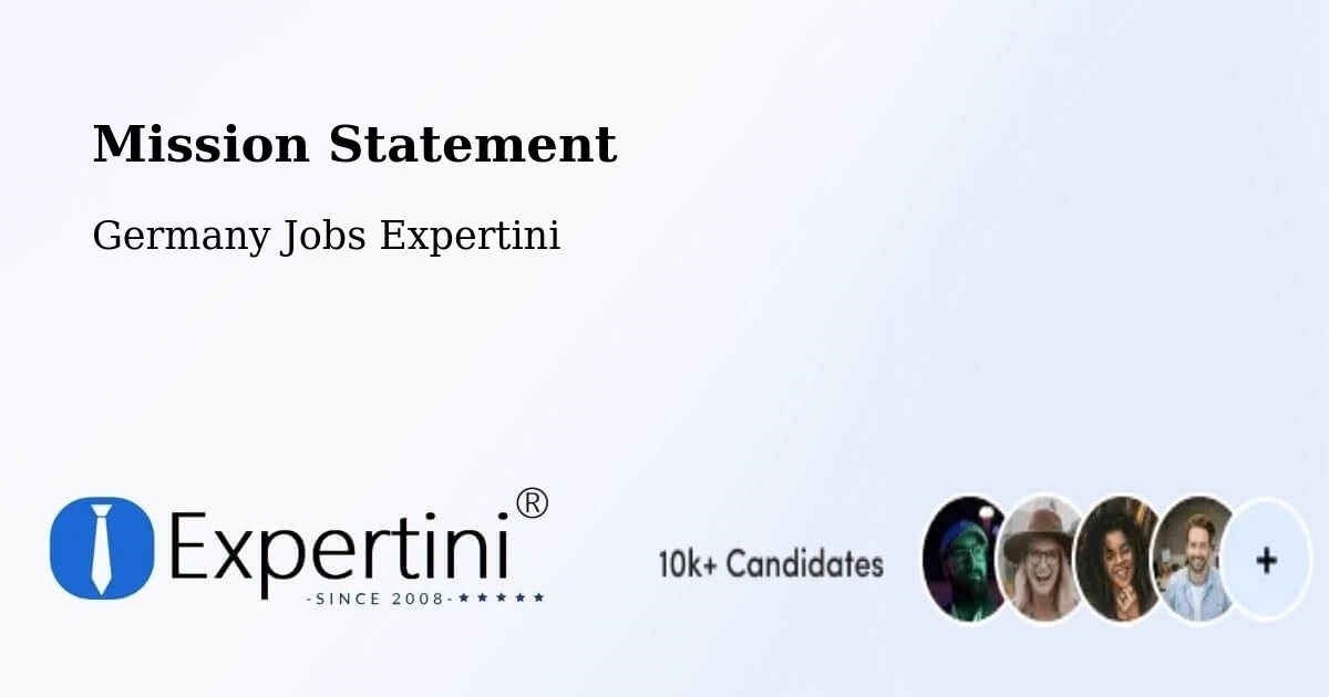 Corporate Mission – Poing - Germany Jobs Expertini