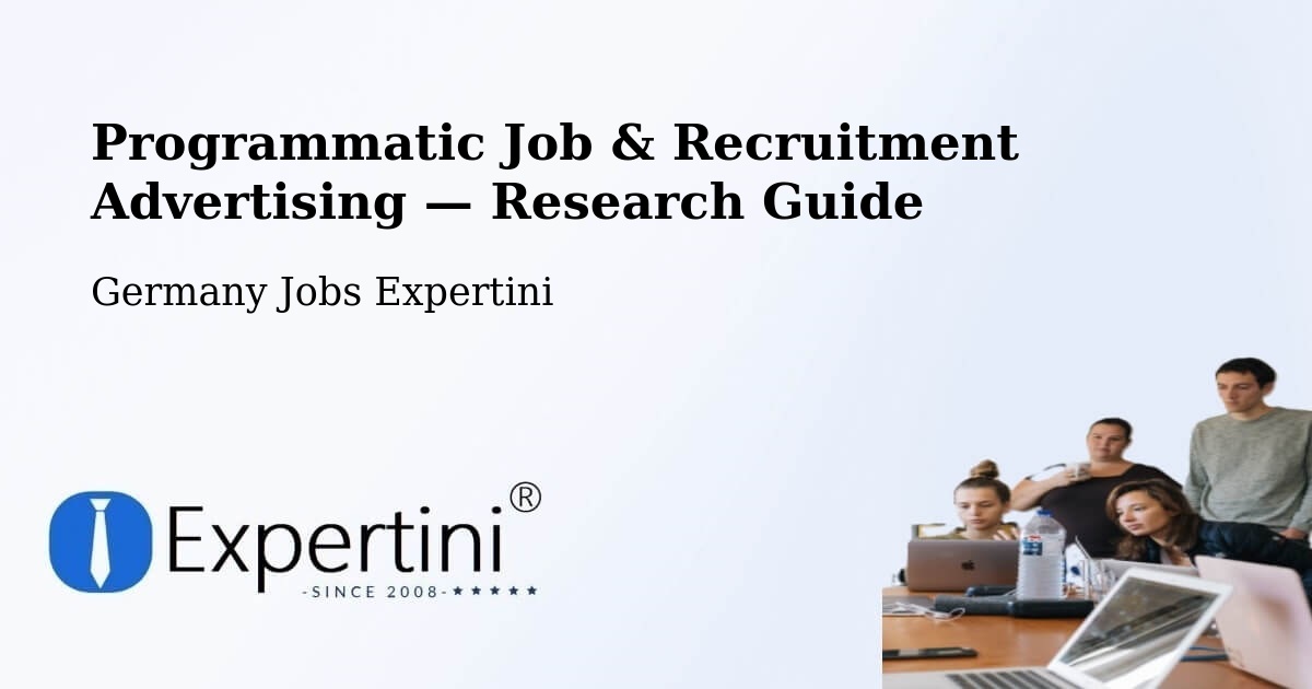 Programmatic Job & Recruitment Advertising — Research Guide – Poing